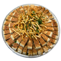 Choice of chicken, beef, or mix. Served with Fries, mixed pickles, and Sauces